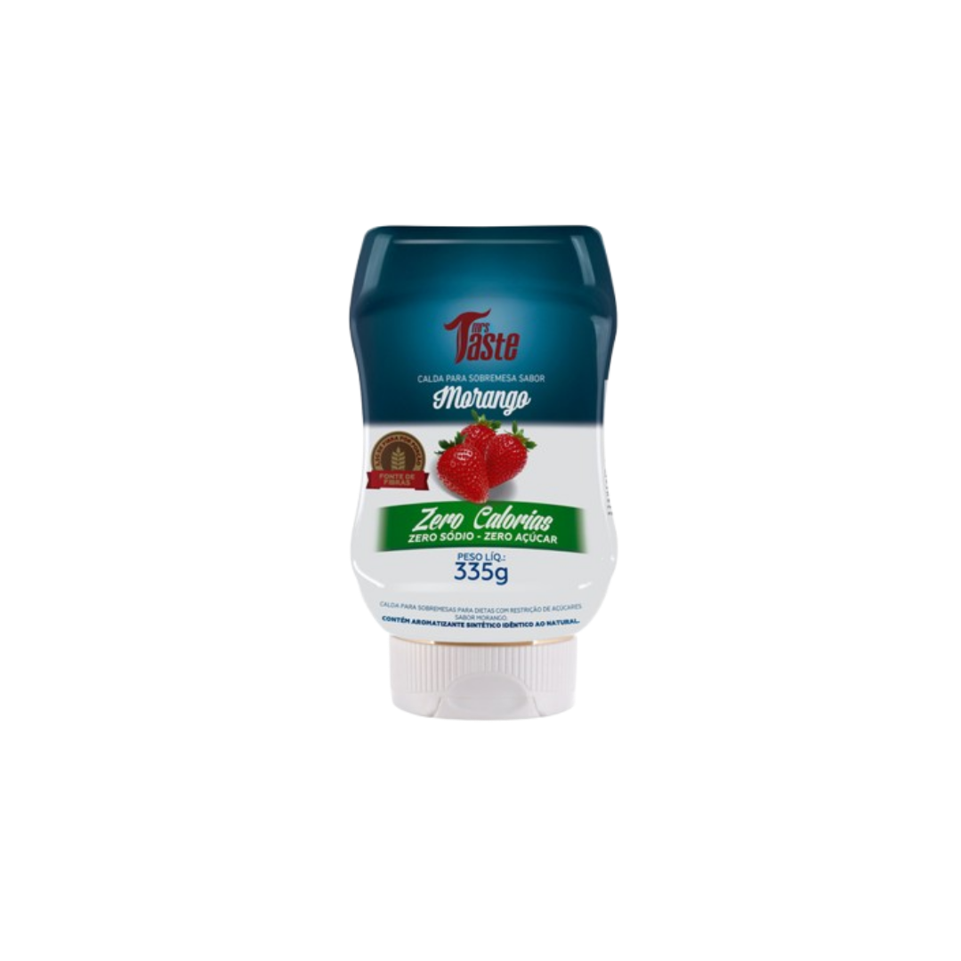 SALSA FRUTILLA MORANGO ZERO X355GRS