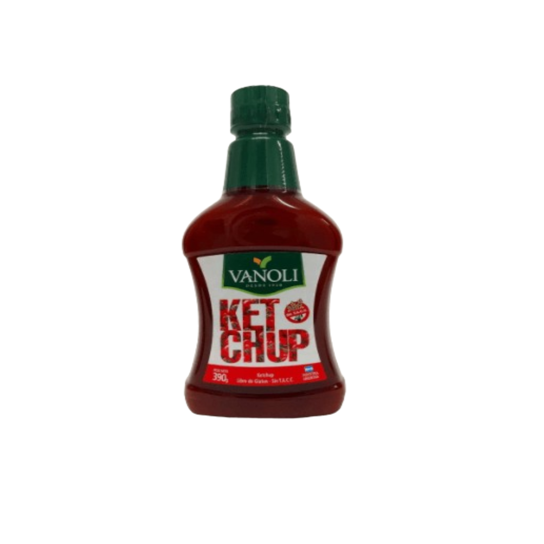 SALSA KETCHUP VANOLI PET X390CC