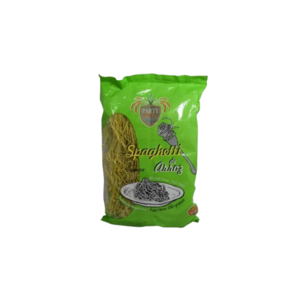 SPAGHETTI DE ARROZ ESPINACA GRUESO X280G