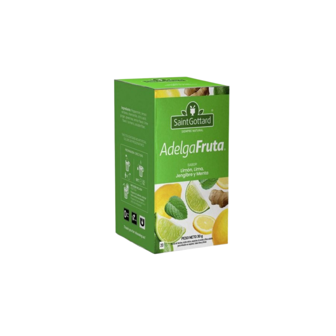 TE ADELGAFRUTA LIMON LIMA JENGIBRE X20SAQ