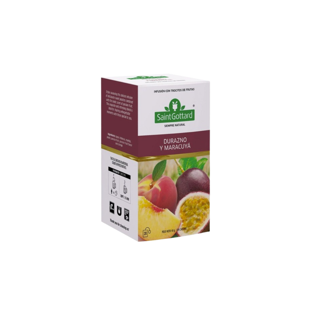 TE DURAZNO Y MARACUYA X20SAQ