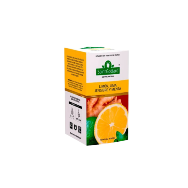 TE LIMON LIMA JENGIBRE Y MENTA X20SAQ