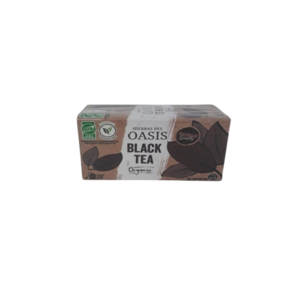 TE NEGRO ORGANICO X25SAQ