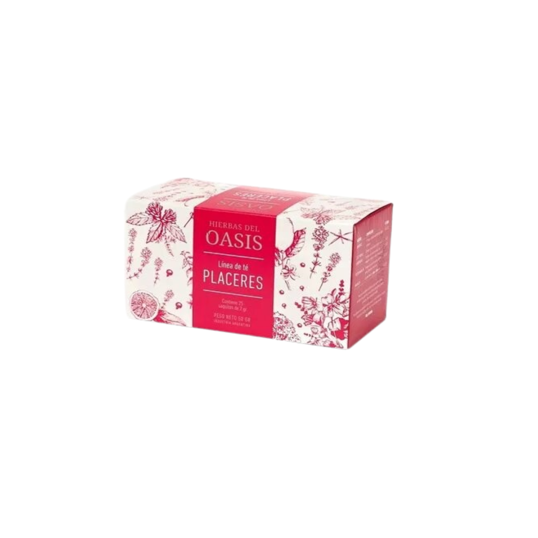 TE PLACERES CAJA ROSA X25SAQ