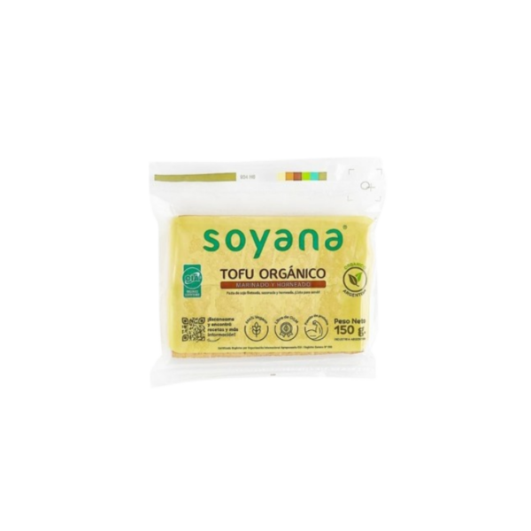 TOFU ORGANICO MARINADO Y HORNEADO X150G