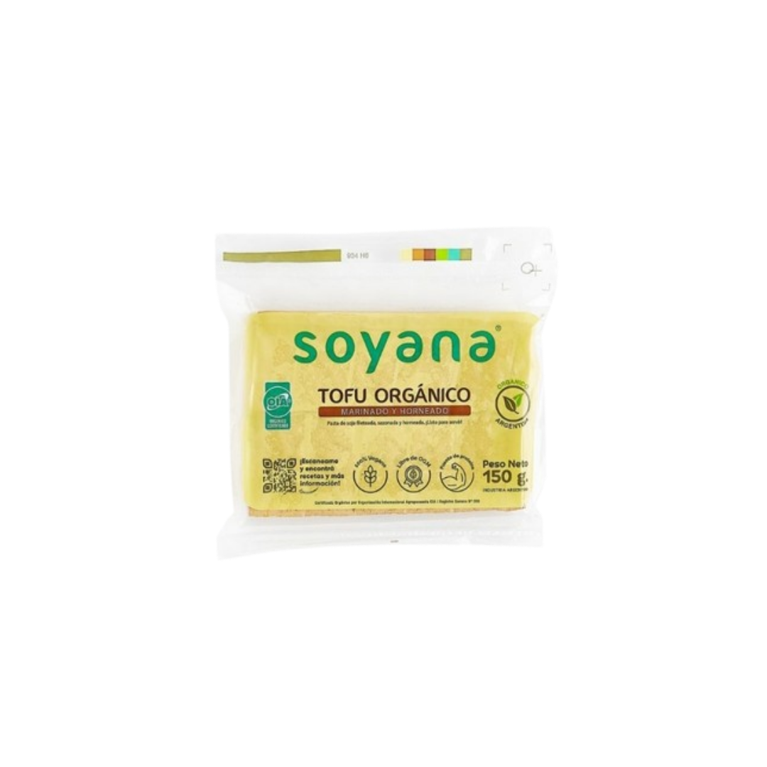 TOFU ORGANICO MARINADO Y HORNEADO X150G