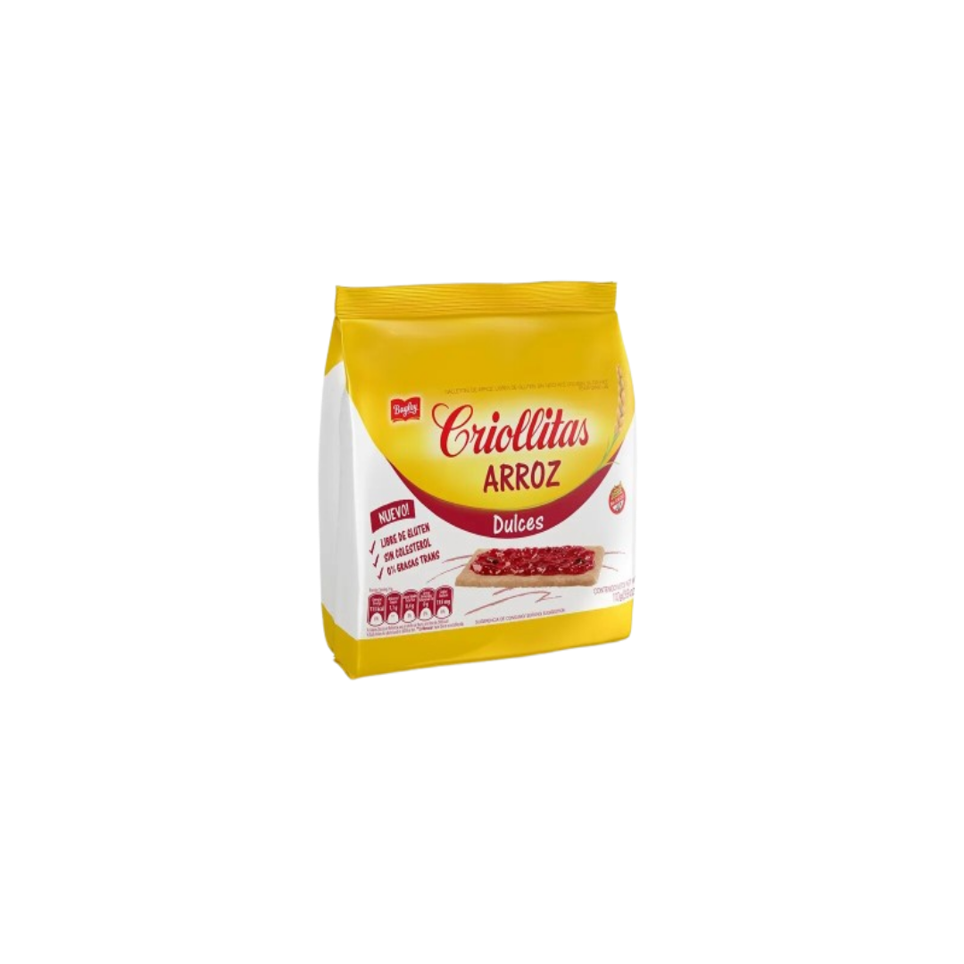 TOSTADA DE ARROZ DULCE X110G
