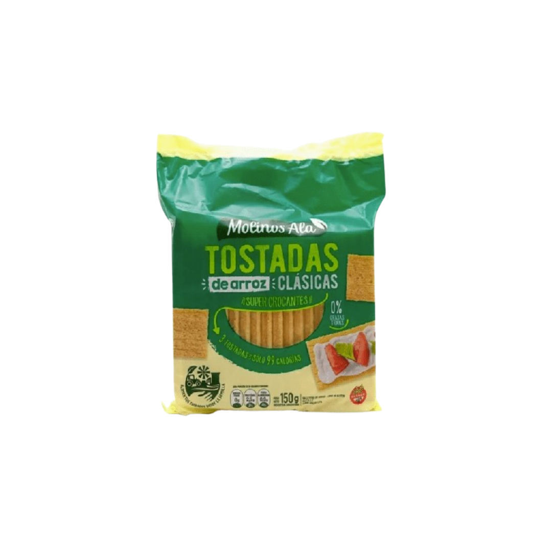 TOSTADAS DE ARROZ CLASICA X150G