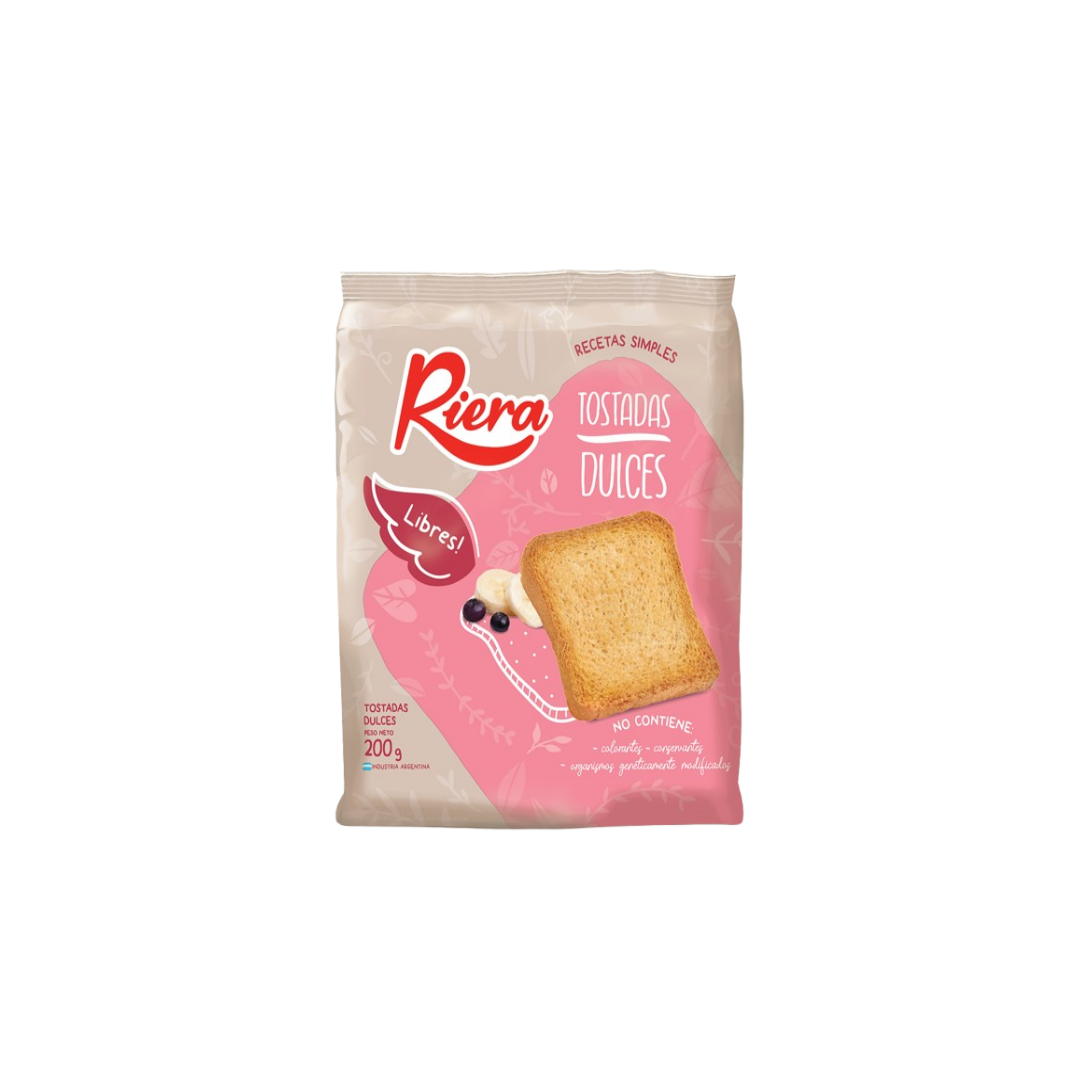 TOSTADAS DULCES X200G