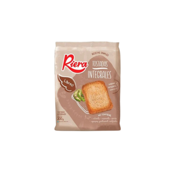 TOSTADAS INTEGRALES X200G