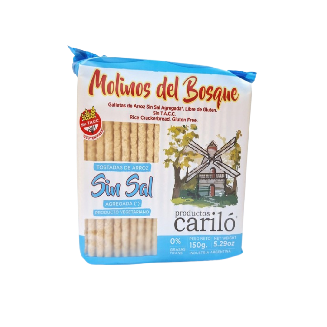 TOSTADAS SIN SAL X150G