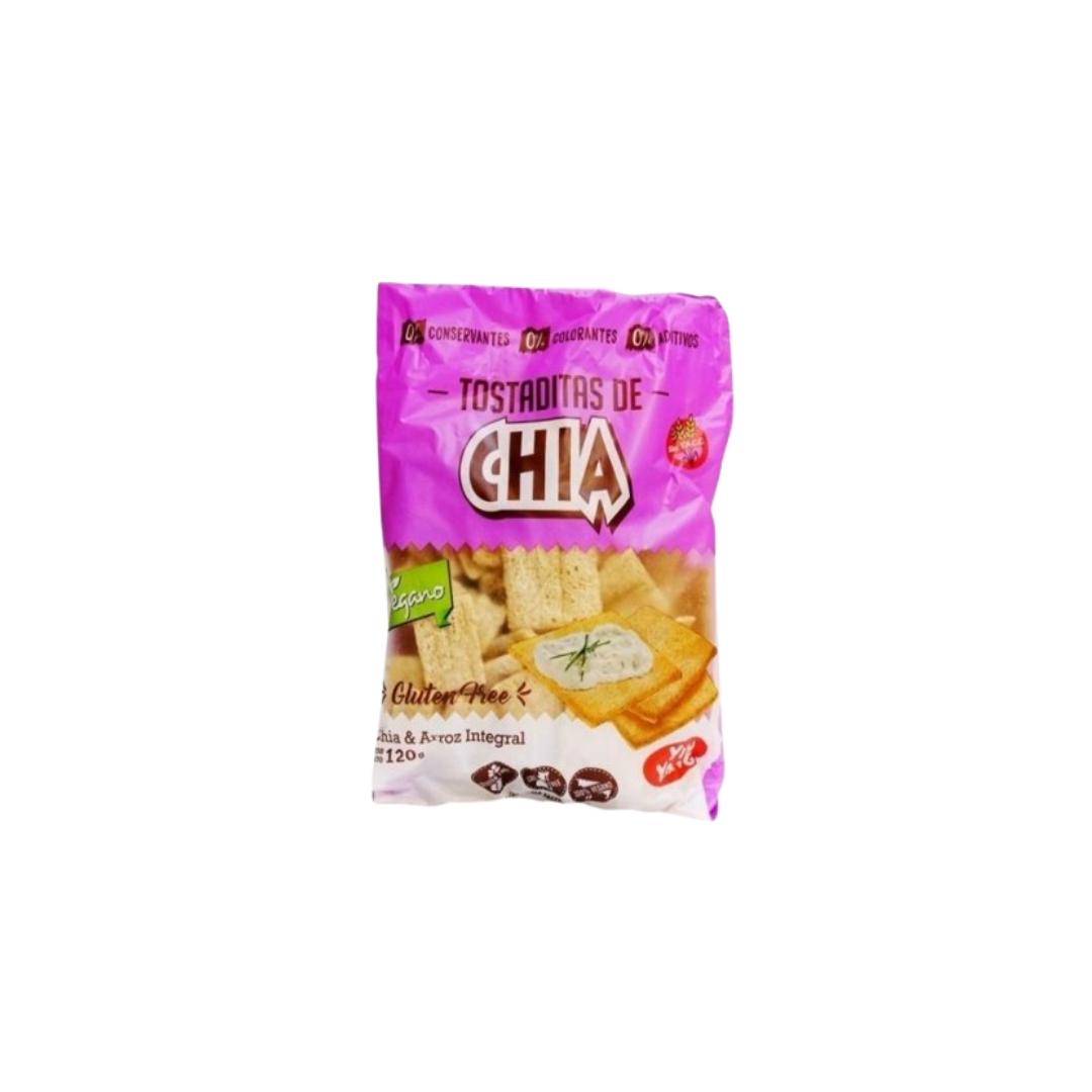 TOSTADITAS DE CHIA X120G