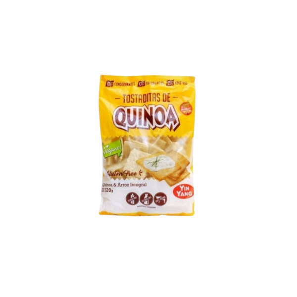 TOSTADITAS DE QUINOA X120G