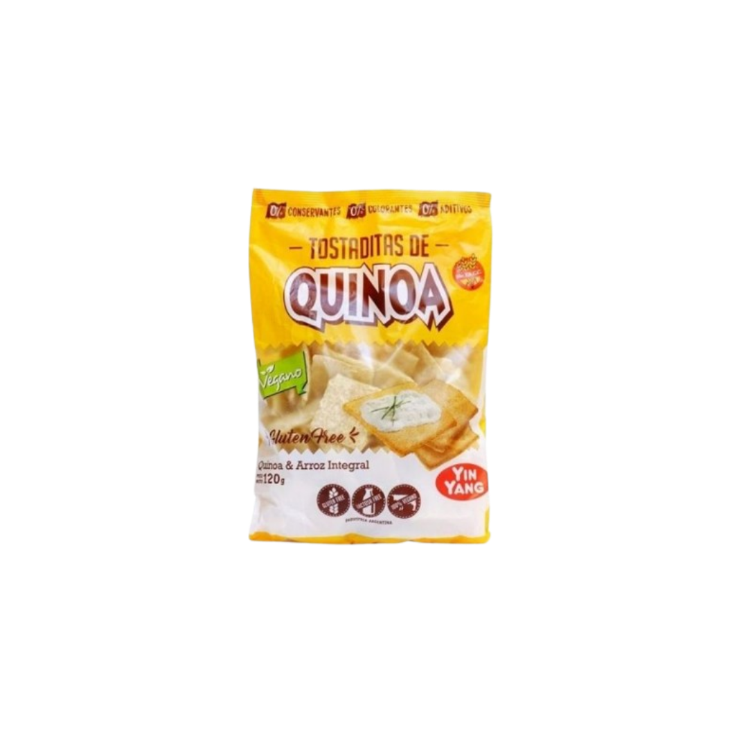 TOSTADITAS DE QUINOA X120G