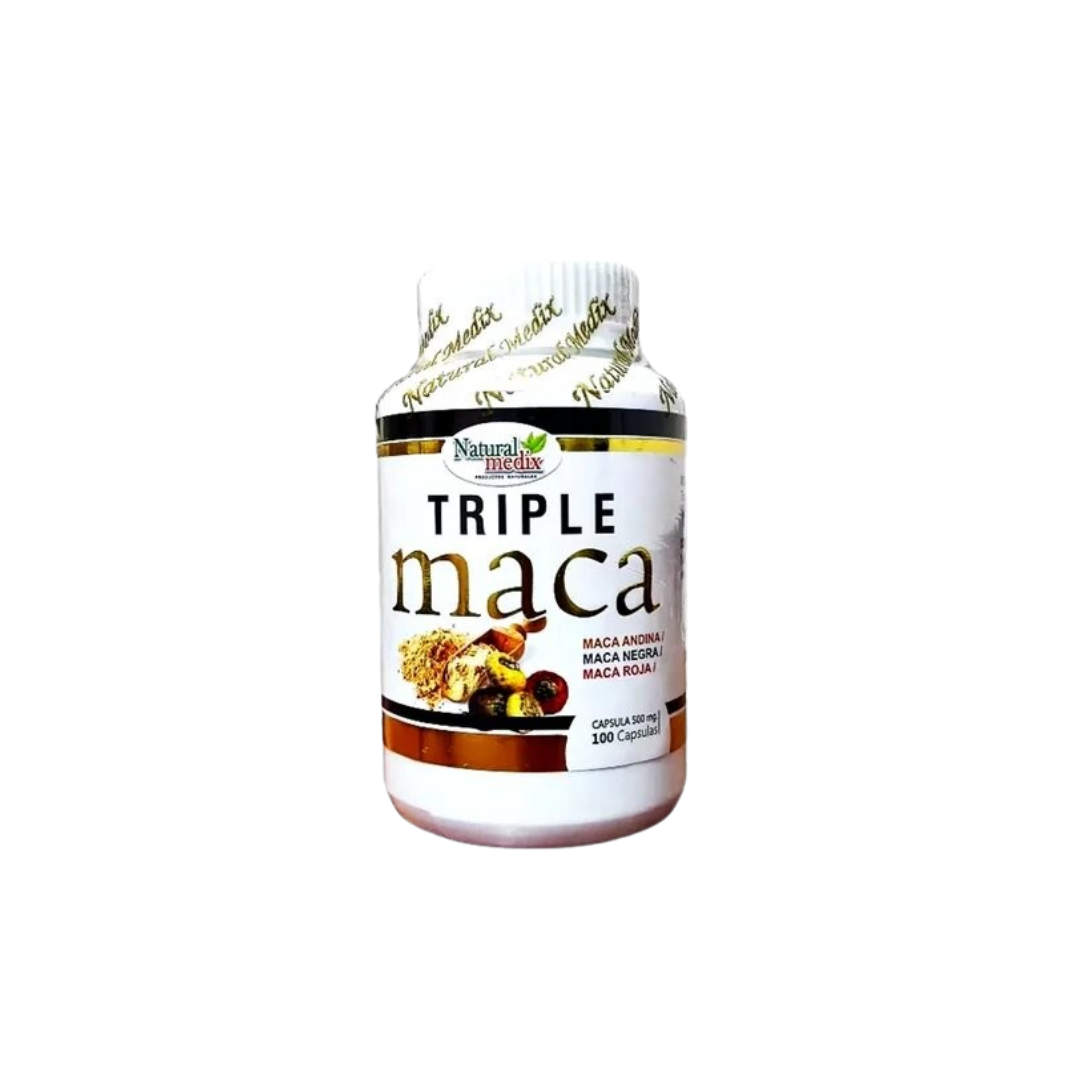 TRIPLE MACA NATURAL MEDIX X500MG