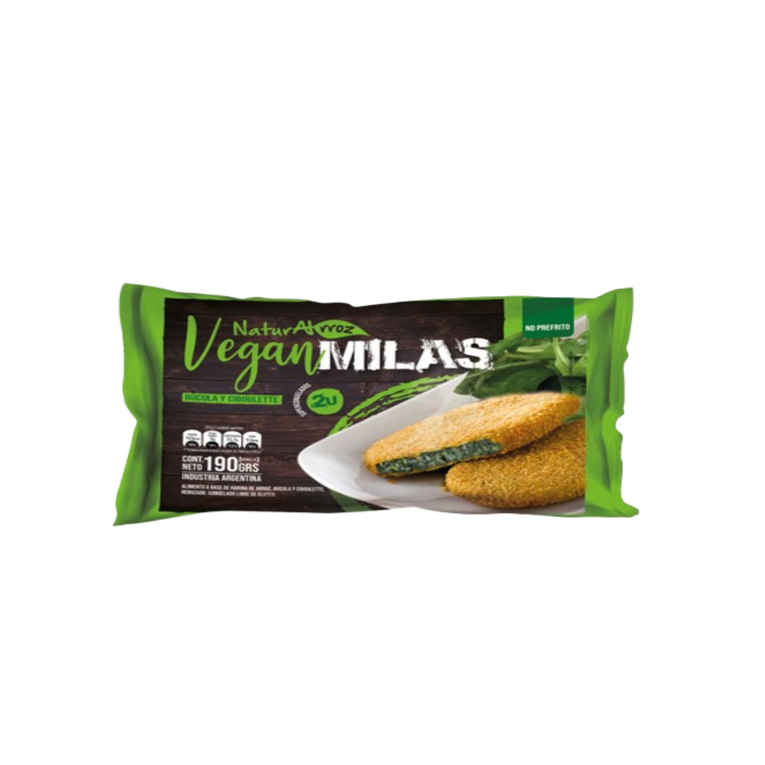 VEGANMILAS CIBOULETTE Y RUCUALA X190G