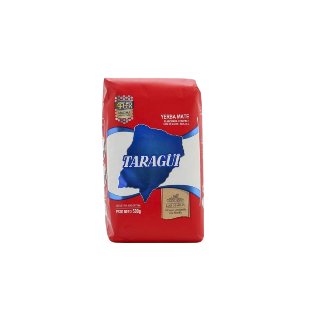 YERBA MATE TARAGUI 4 FLEX X500G