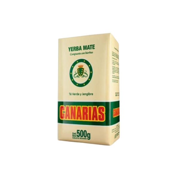 YERBA TE VERDE Y JENGIBRE X500G
