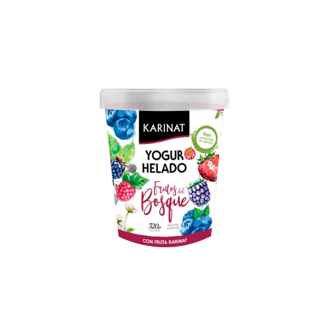 YOGURT HELADO FRUTOS DEL BOSQUE X320GR