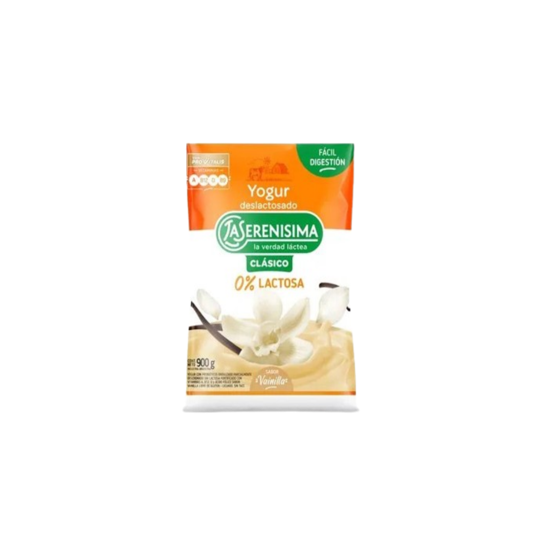 YOGURT VAINILLA REDUCIDO LACTOSA X900CC