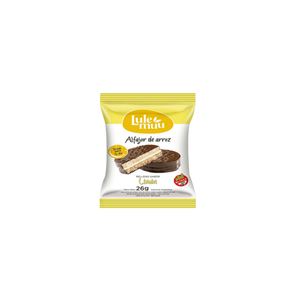 ALFAJOR ARROZ LIMON X22G