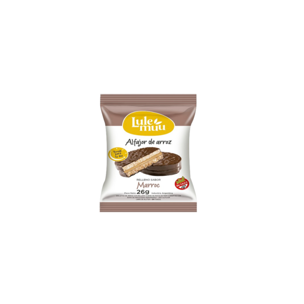 ALFAJOR ARROZ MARROC X22G