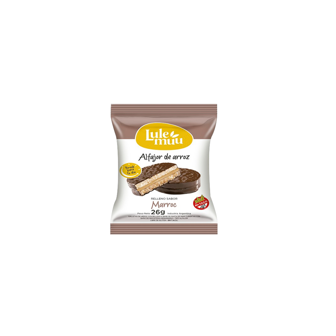 ALFAJOR ARROZ MARROC X22G