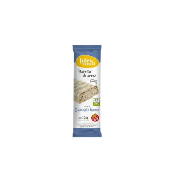 BARRITA ARROZ CHOCOLATE BLANCO X12G