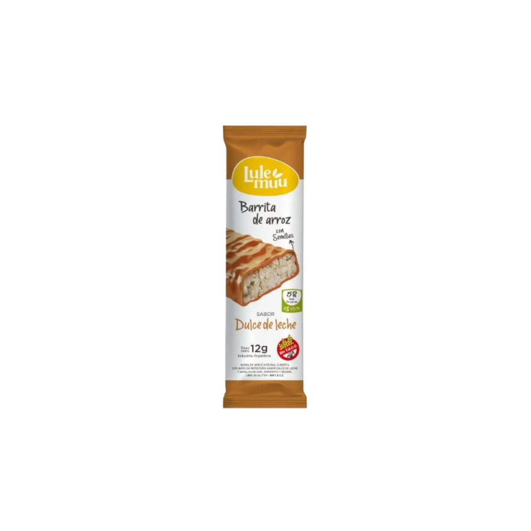 BARRITA ARROZ DULCE DE LECHE X12G