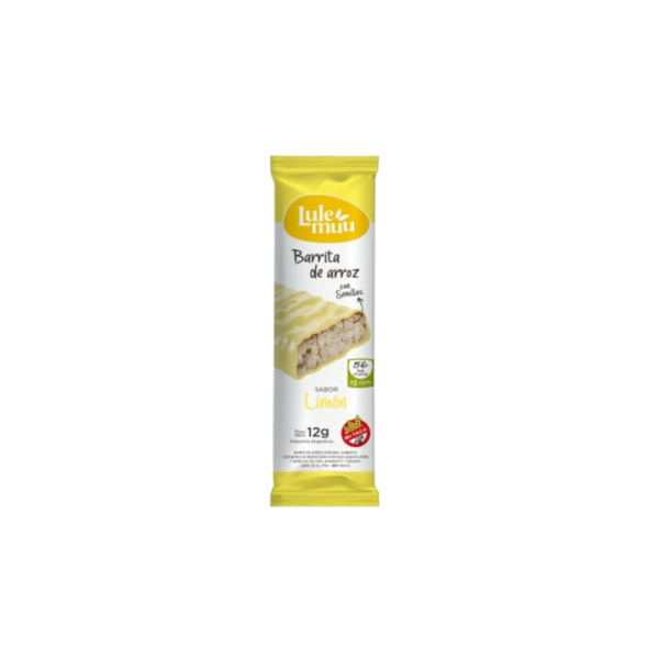 BARRITA ARROZ LIMON X12G