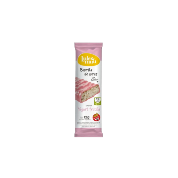 BARRITA ARROZ YOGURT FRUTILLA X12G