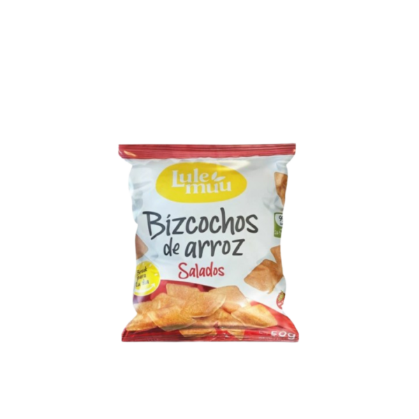 BIZCOCHOS ARROZ SALADOS X50G