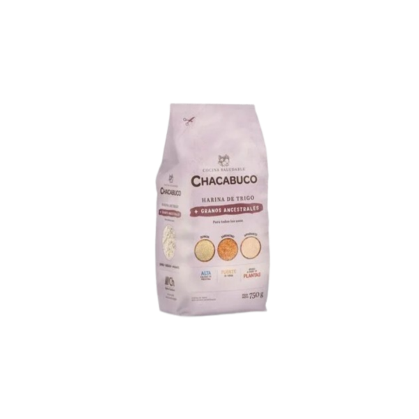 HARINA DE TRIGO+GRANOS ANCENTRALES X750G