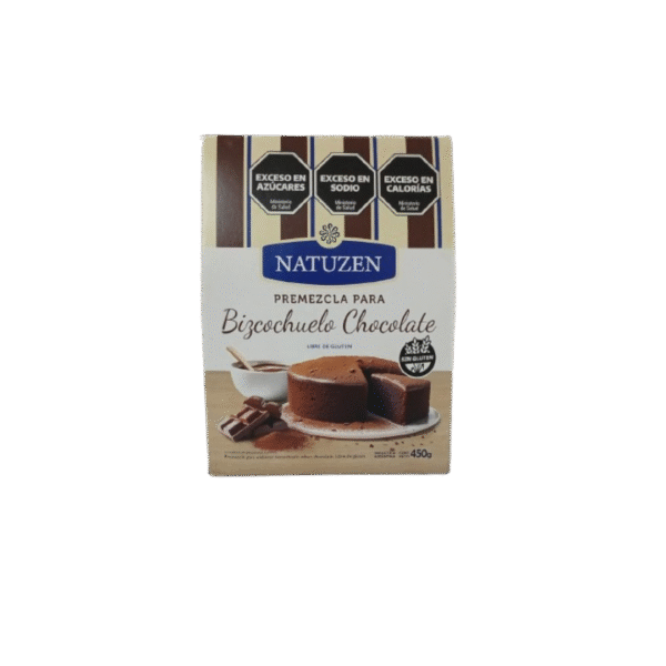 PREMEZCLA P/BIZCOCHUELO CHOCO NATUZEN X450G