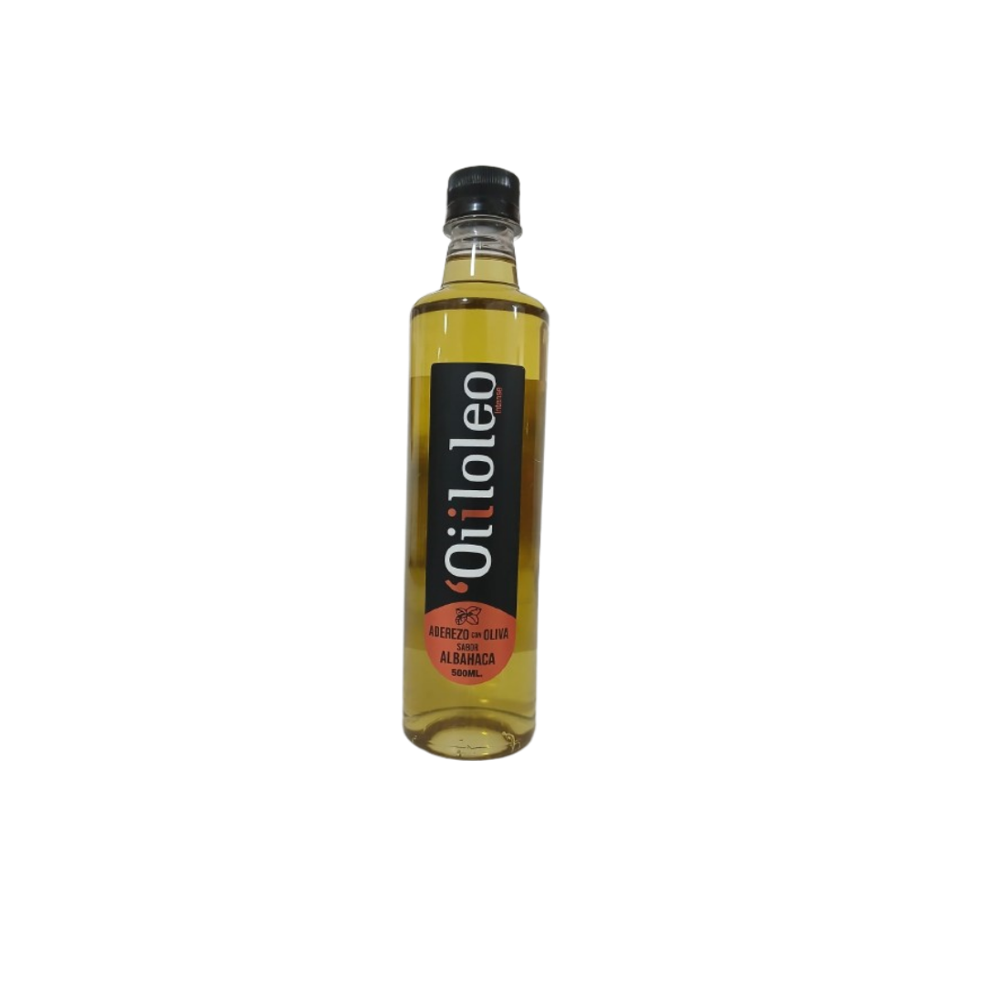 ADEREZO C/OLIVA ALBAHACA OIILOLEO X500ML