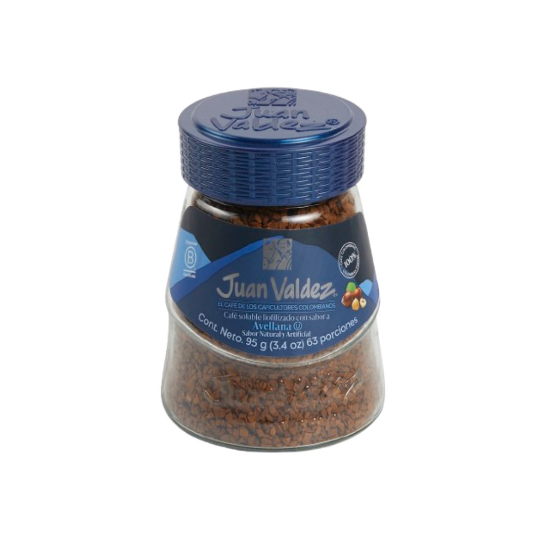 CAFE SOLUBLE AVELLANA X95G