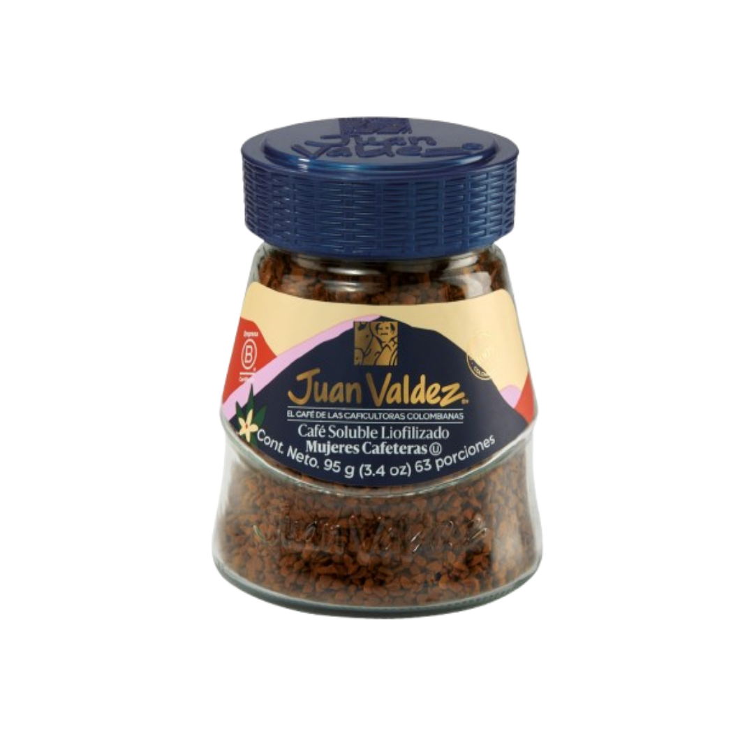 CAFE SOLUBLE LIOFILIZADO MUJERES CAFETERAS X95G
