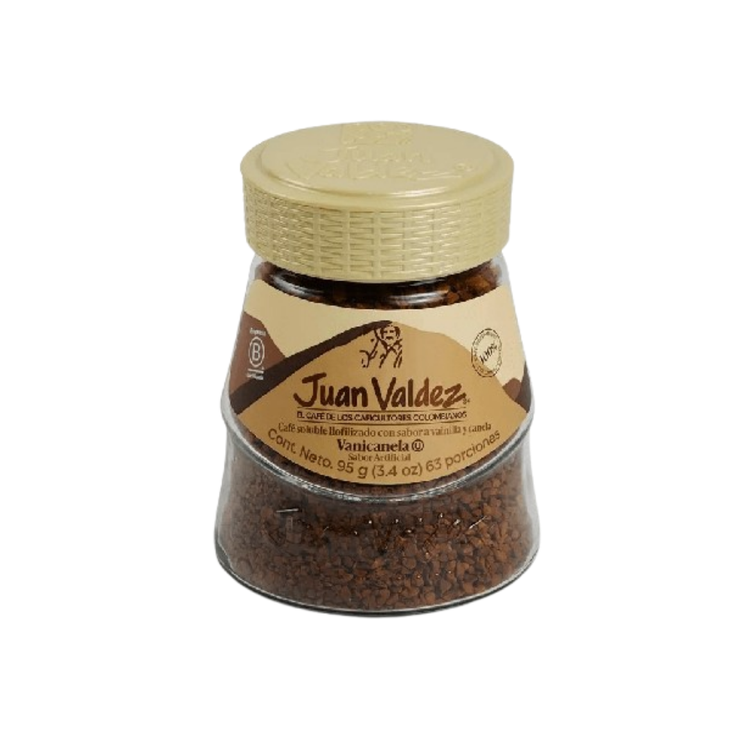 CAFE SOLUBLE VAINILLA Y CANELA X95G