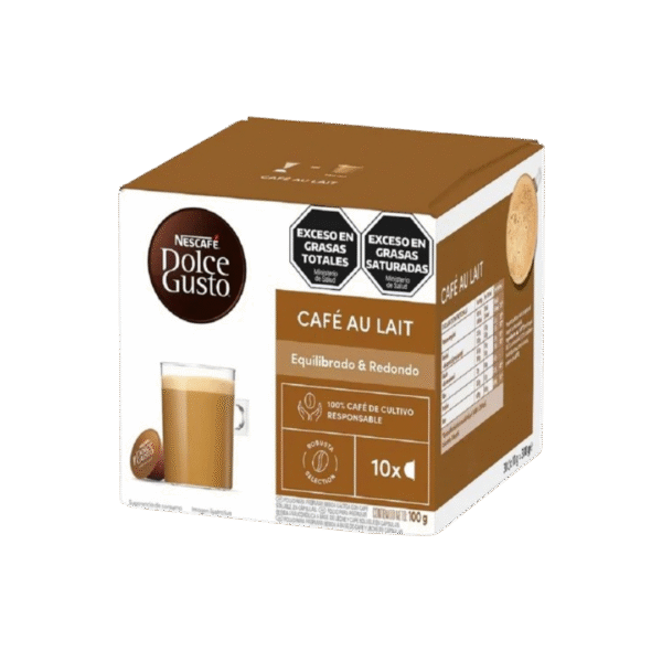 CAFE AU LAIT DOLCE GUSTO X10CAPS