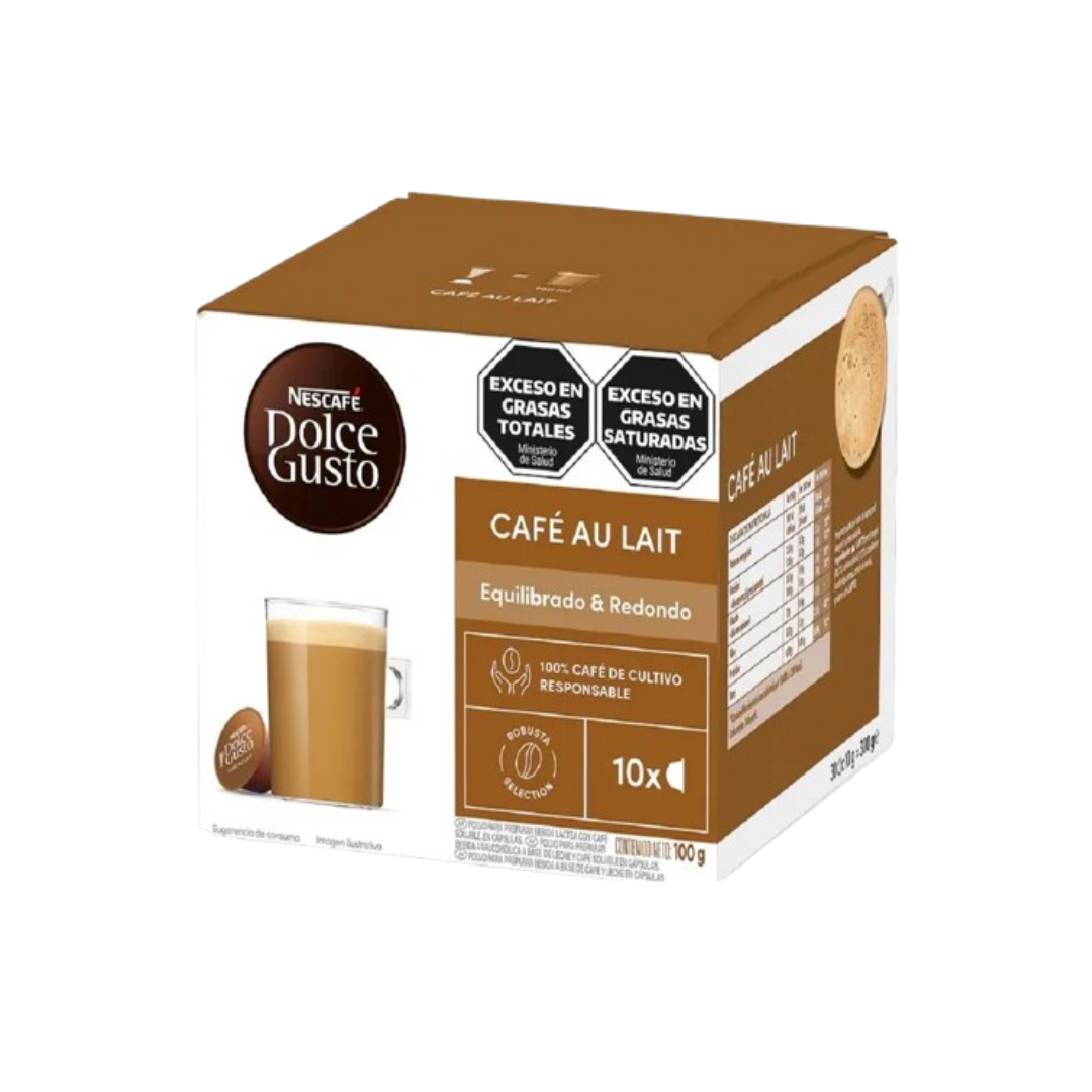 CAFE AU LAIT DOLCE GUSTO X10CAPS
