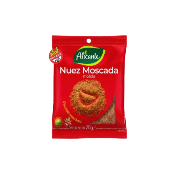 NUEZ MOSCADA MOLIDA ALICANTE X25G