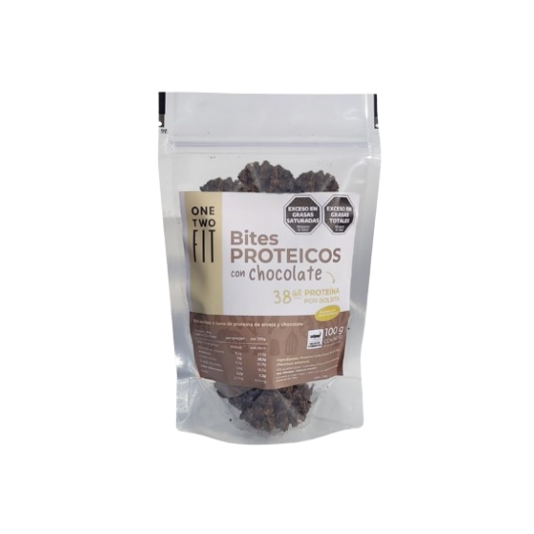 BITES PROTEICOS C/CHOCO X100GRS